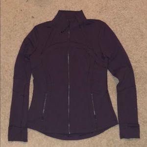 Lululemon zip up dark purple worn once